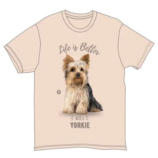 Yorkie | Life is Better Tee