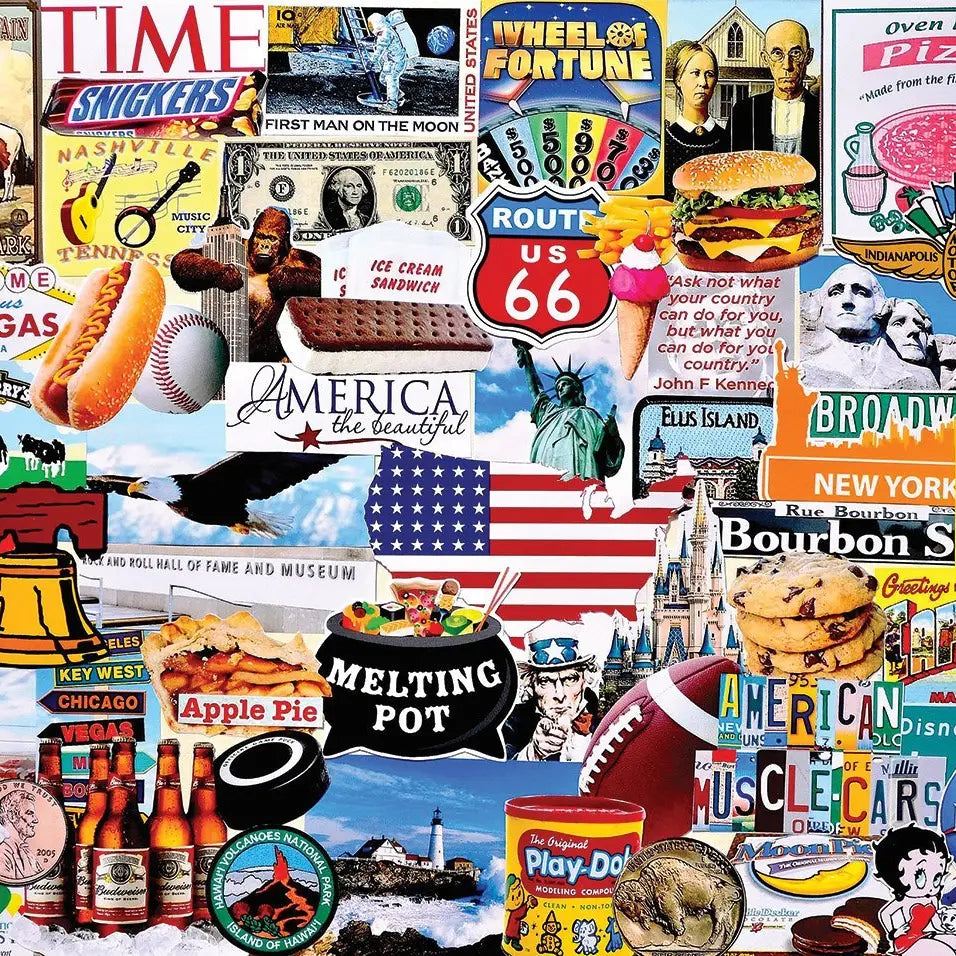 I Love America Puzzle