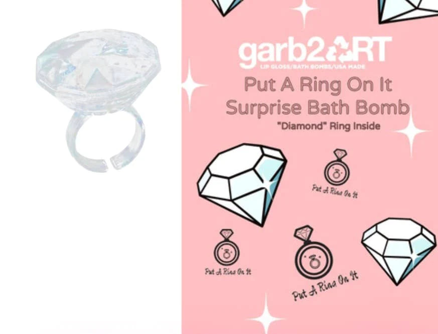 Put a Ring On It Surprise Bath Bomb