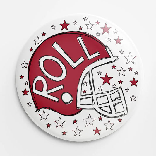 Roll Helmet Button