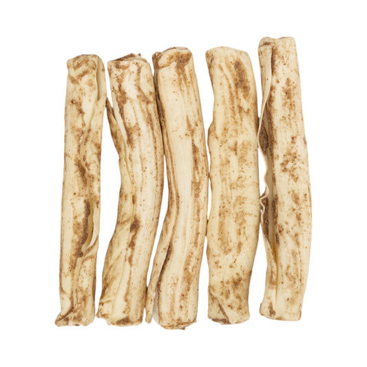 10" Rawhide Retriever Roll Dog Chews Peanut Butter