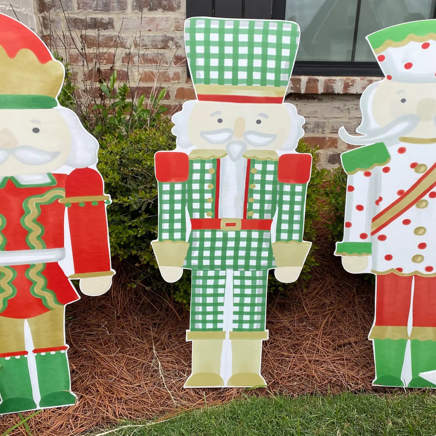 Traditional Nutcrackers Yard Sign