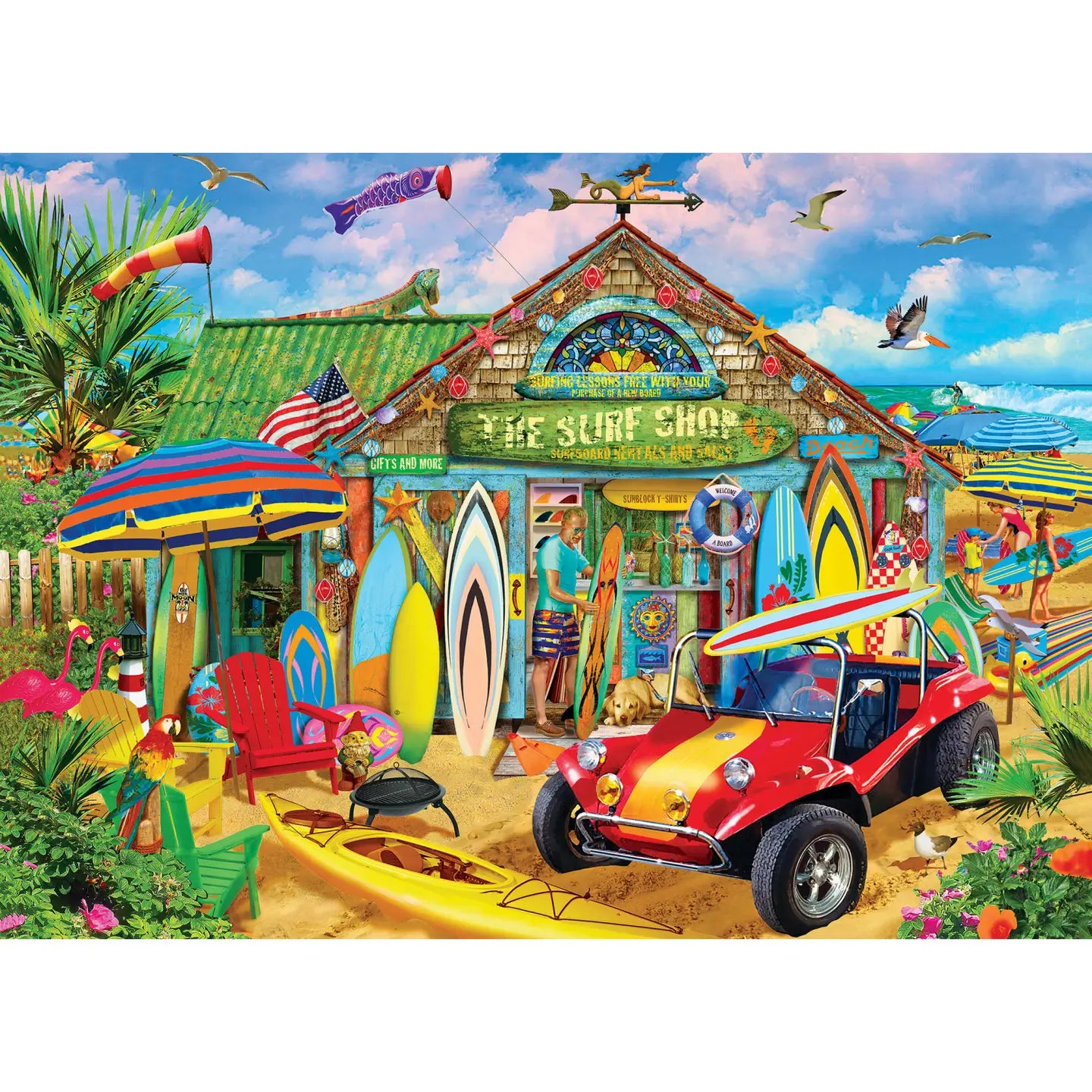 Beach Time Fun Puzzle