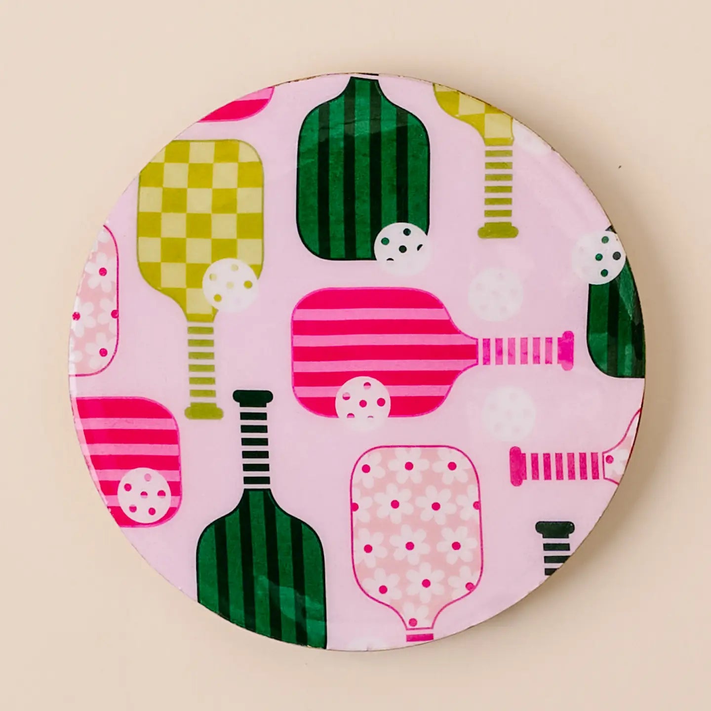 Pickleball Party Coaster