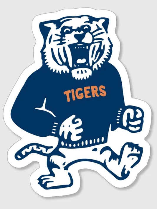 Vintage Tiger Sticker