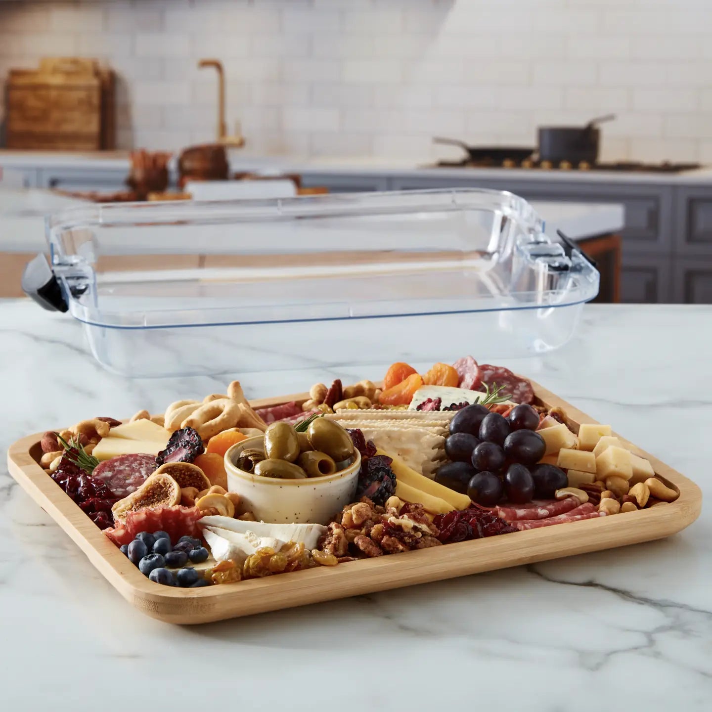 Build-A-Board Cutting Board with Compartments