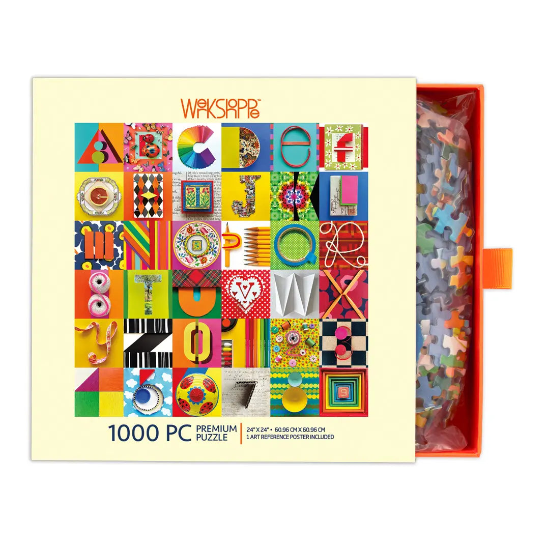 Typeface Collage Puzzle