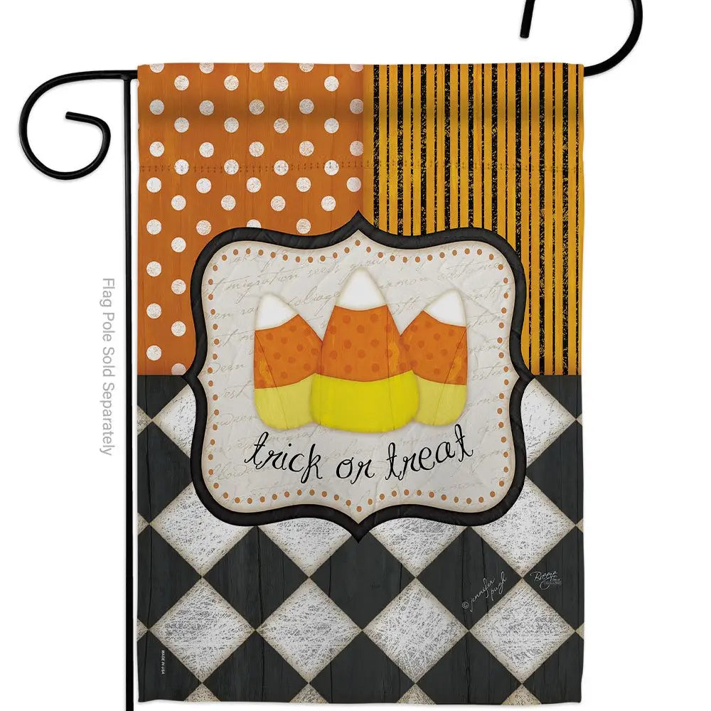 Trick or Treat Garden Flag