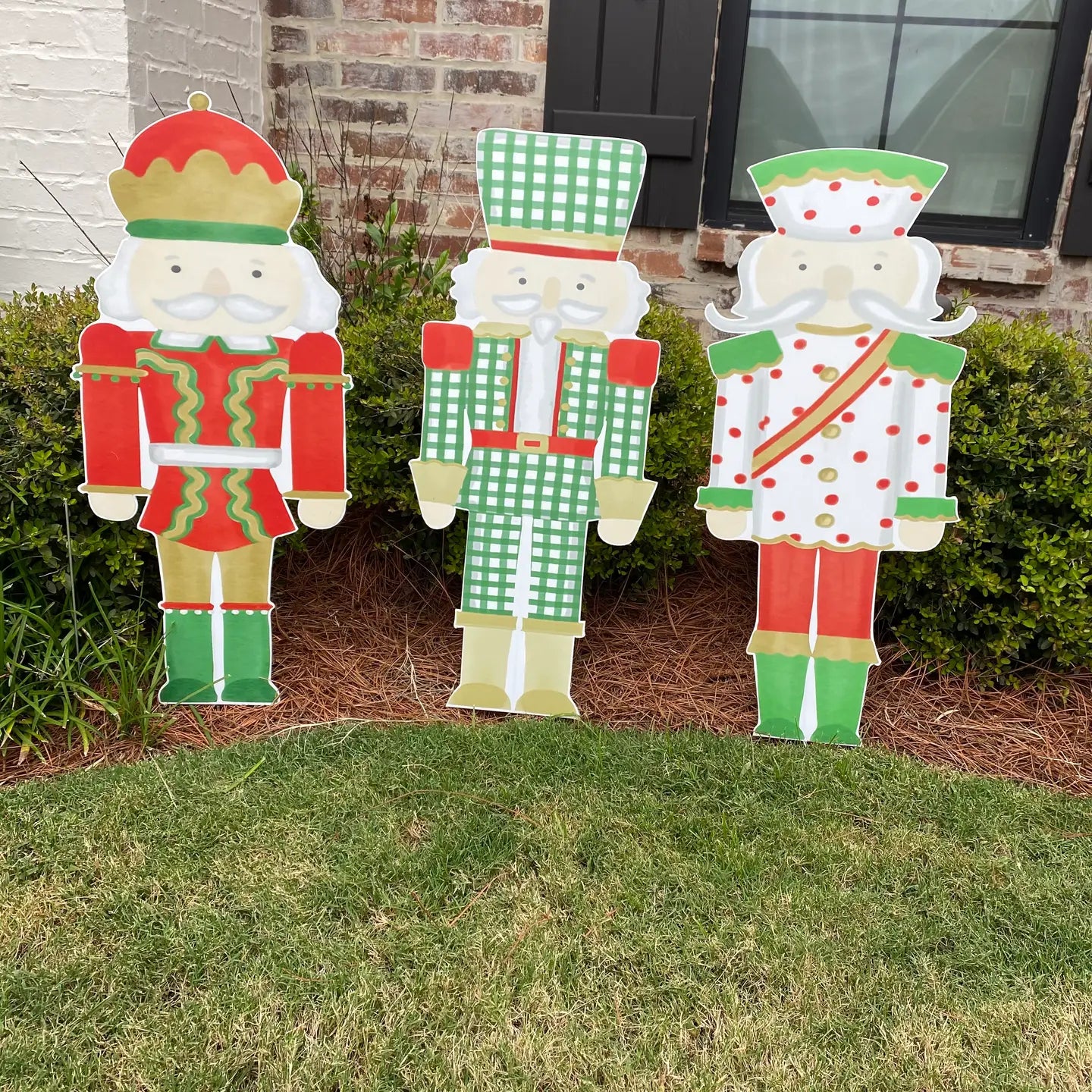 Traditional Nutcrackers Yard Sign