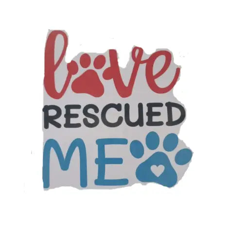 Love Rescued Me | Sticker