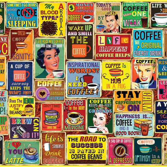 I Love Coffee Puzzle