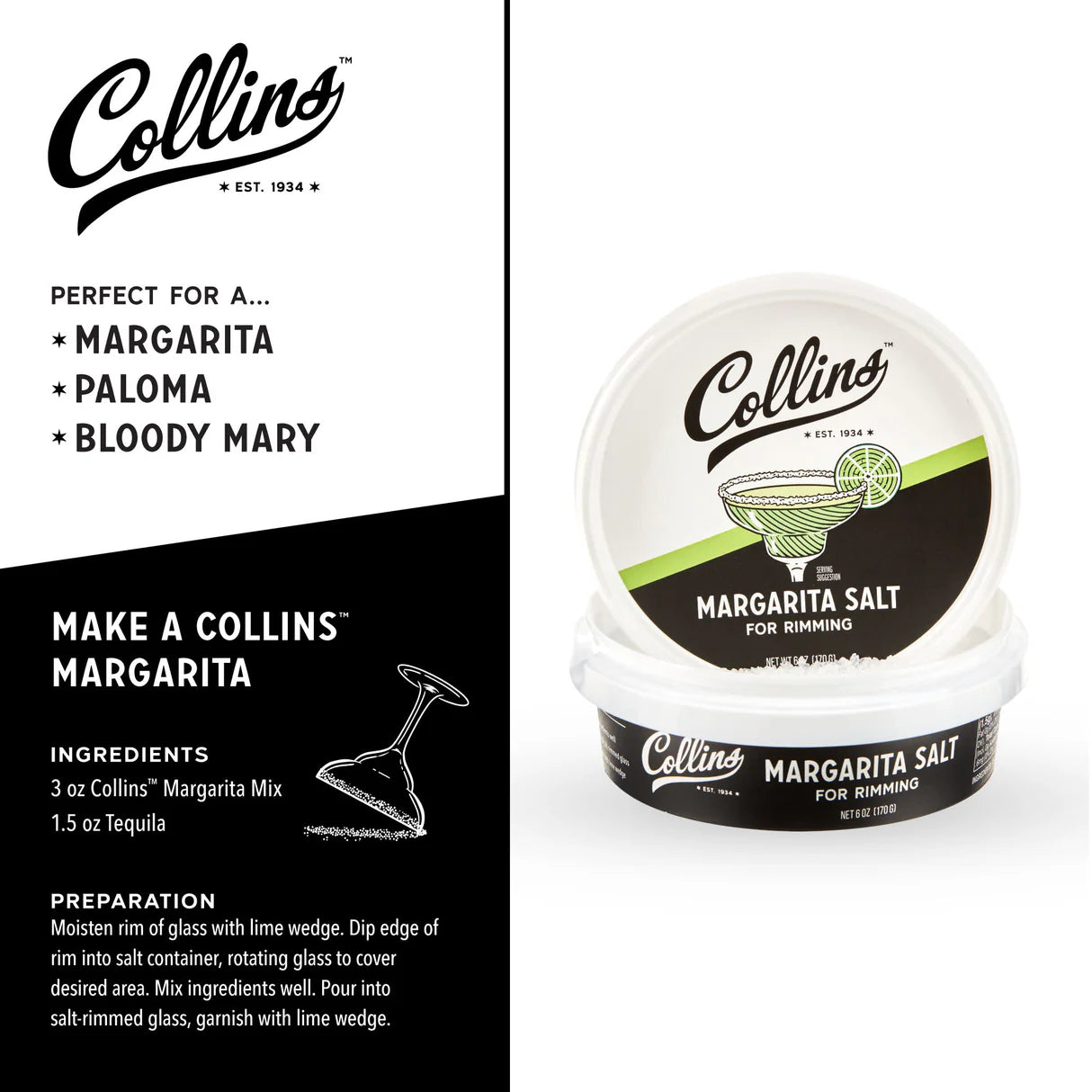 White Margarita Salt 6oz