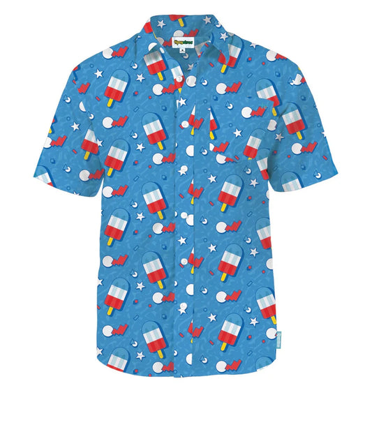 Men's Hawaiian Shirt | Patriotic Pops