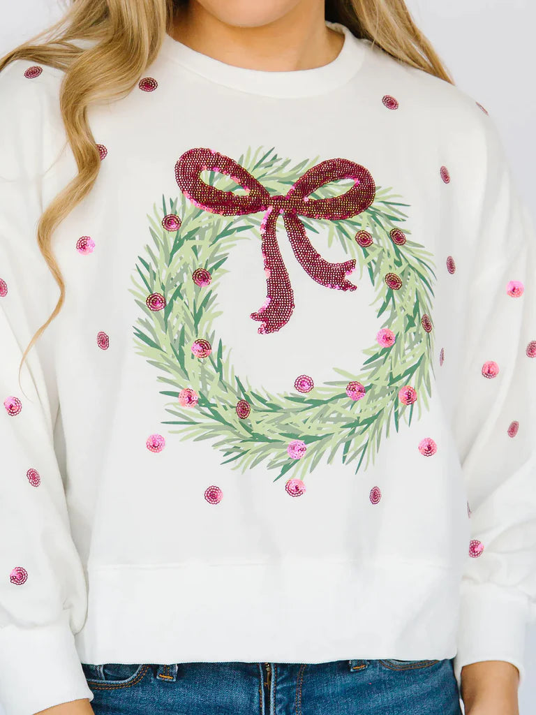 Millie Sweatshirt | Wreath