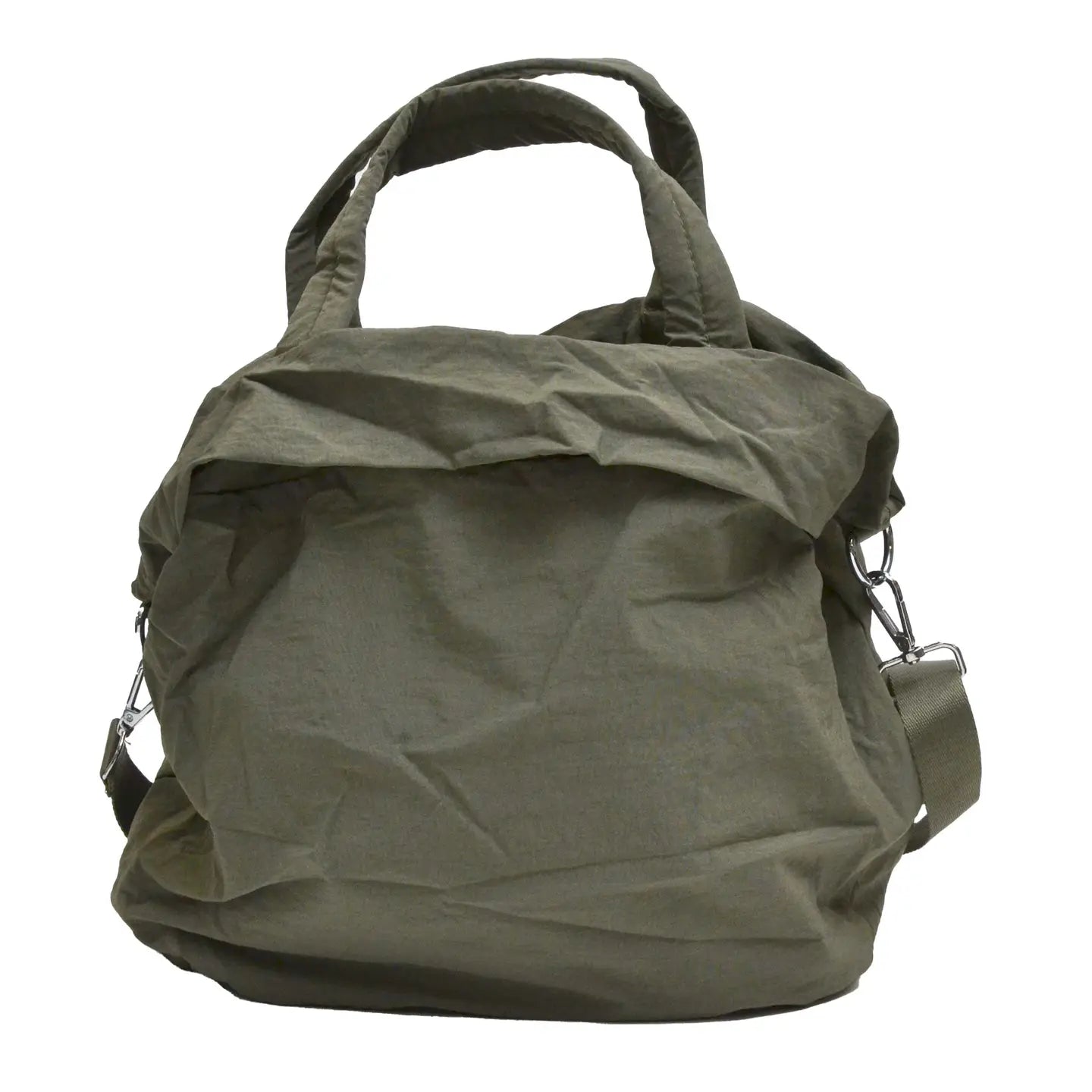 Nylon Preppy Shoulder Tote Bag