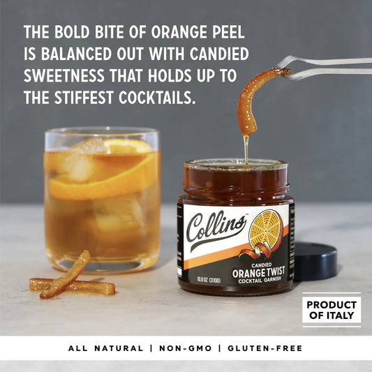 Candied Orange Twist in Syrup 10.9oz