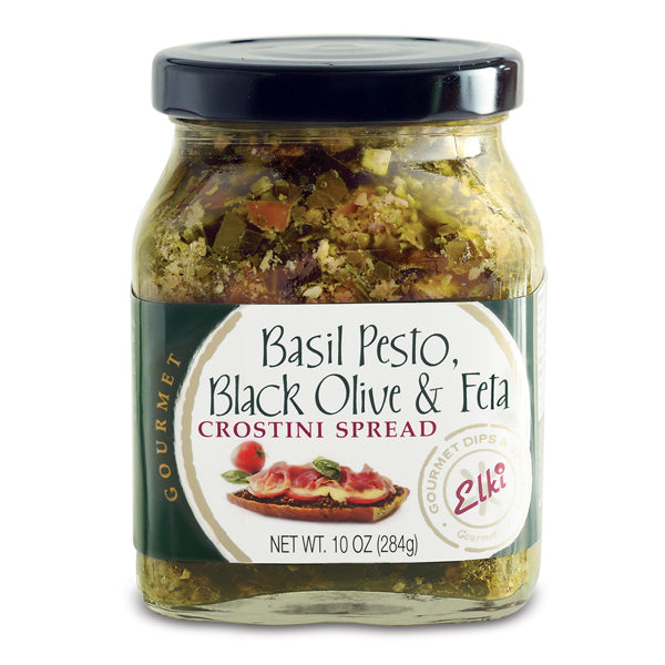 Basil Black Olive Feta Spread