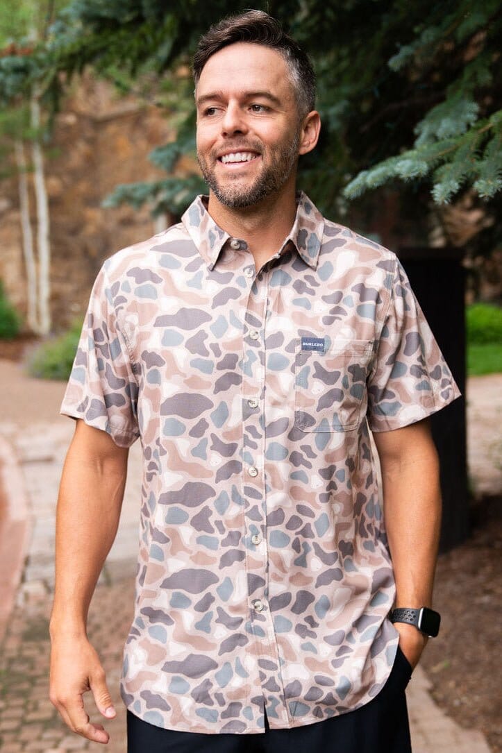 Performance Button Up | Pintail Camo