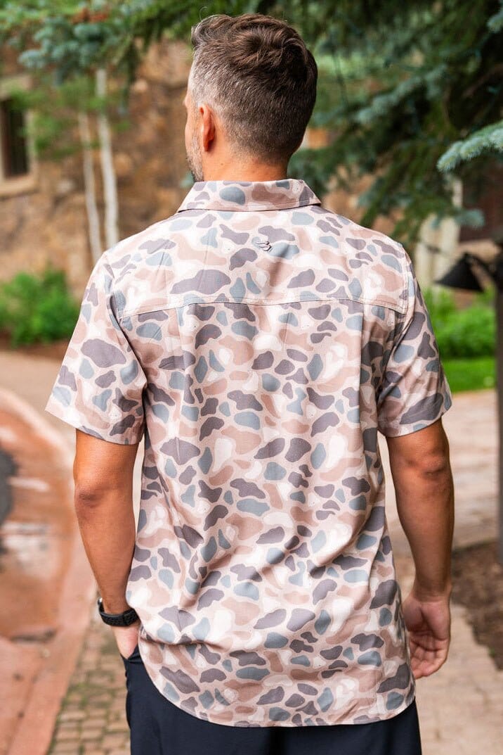 Performance Button Up | Pintail Camo