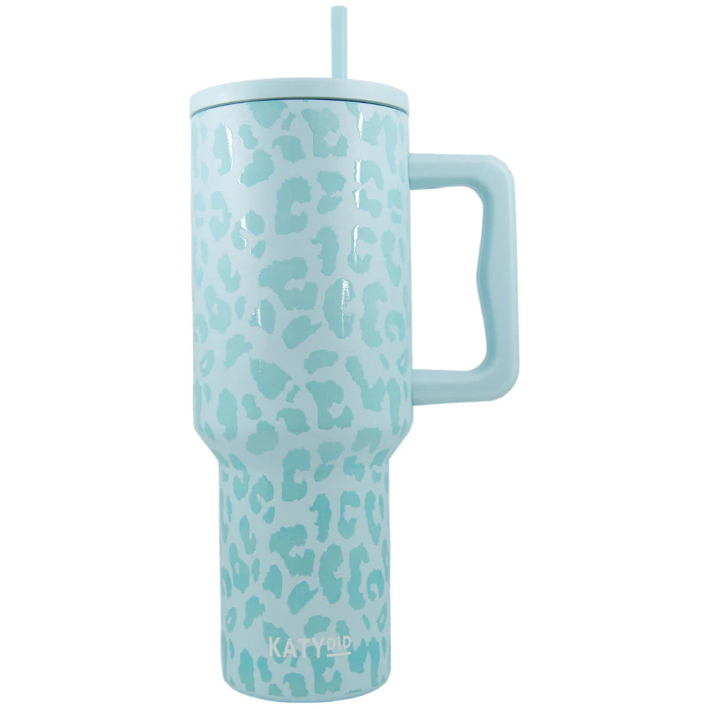 Mint Leopard Tumbler