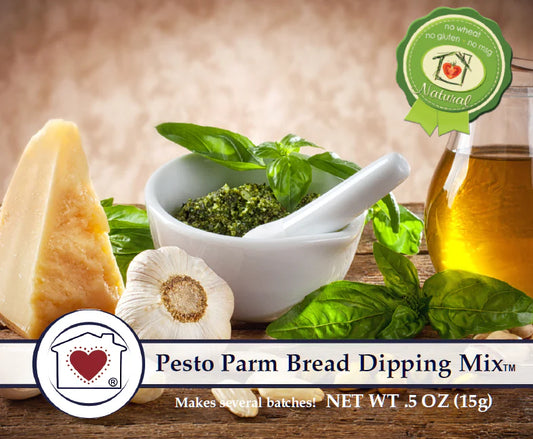 Pesto Parmesan Bread Dipping Mix