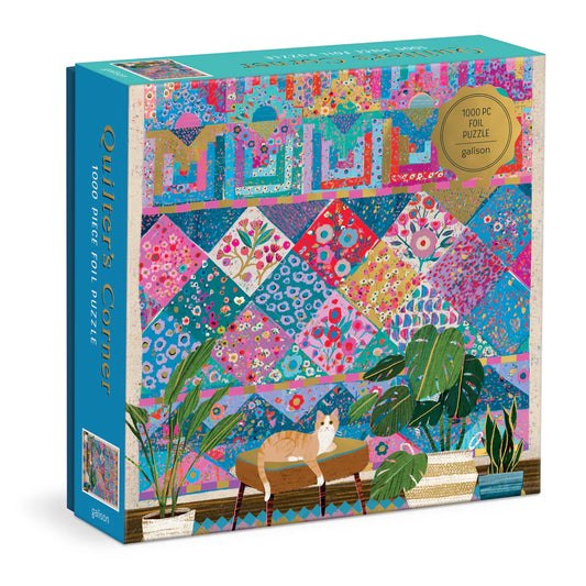 Quilter's Corner 1000 Piece Foil Puzzle
