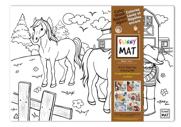 Ranch Coloring Mat