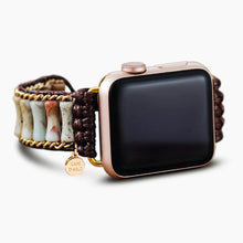 Load image into Gallery viewer, Refined Imperial Jasper Apple Watch Strap
