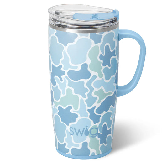 Saltwater Camo Travel Mug 22oz