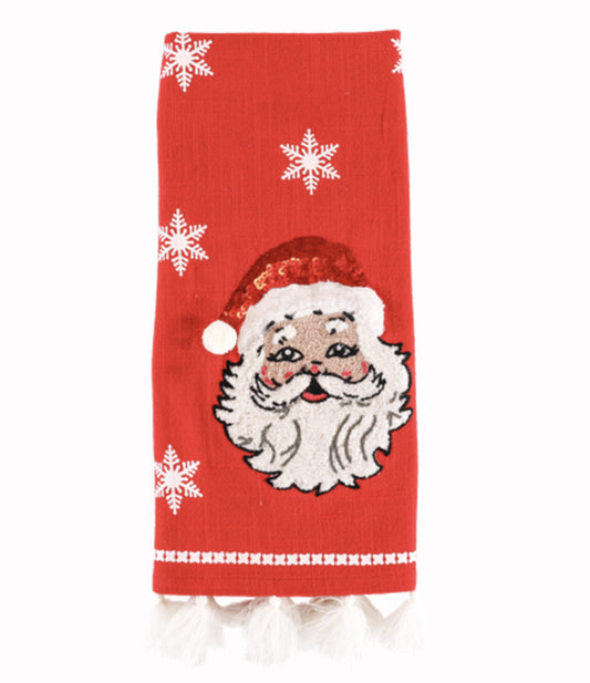 Santa Tea Towel