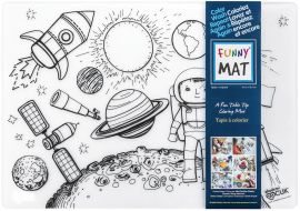 Space Coloring Mat