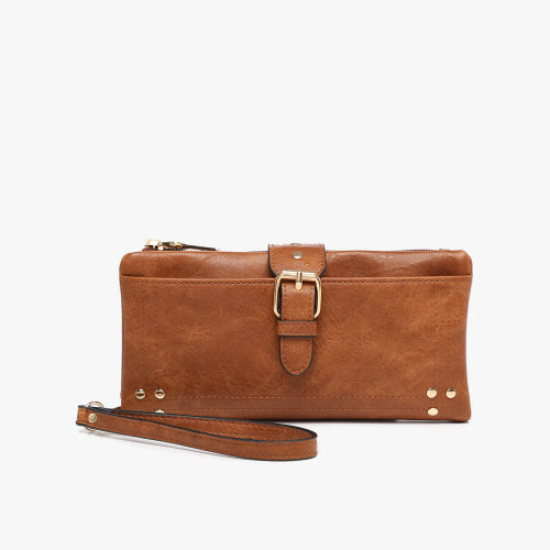 Cadence Buckle Clutch