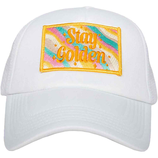 Stay Golden Patch Foam Trucker Hat