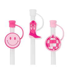 Load image into Gallery viewer, Let&#39;s Go Girls | Swig Straw Topper Set
