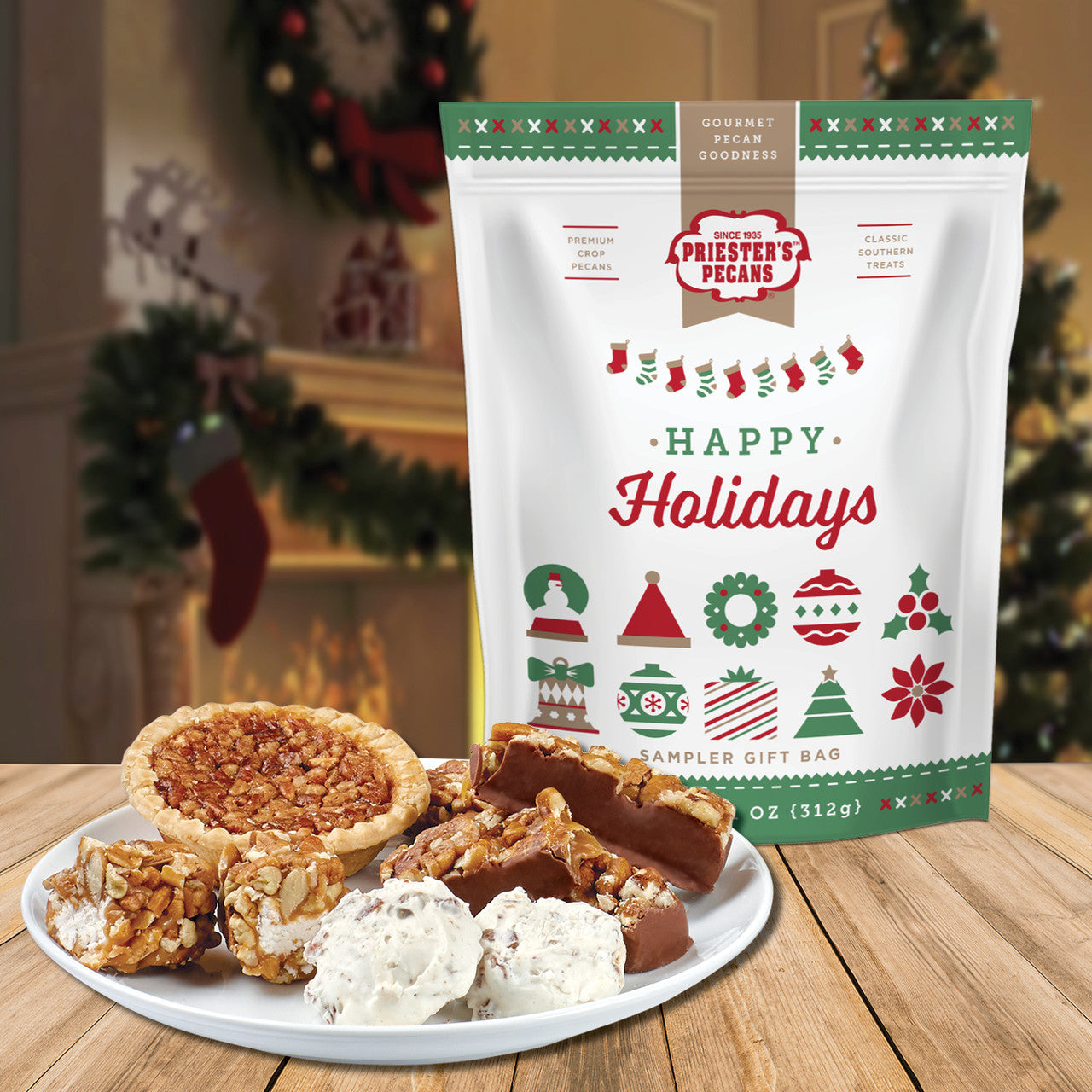 Happy Holidays Sampler Gift Bag