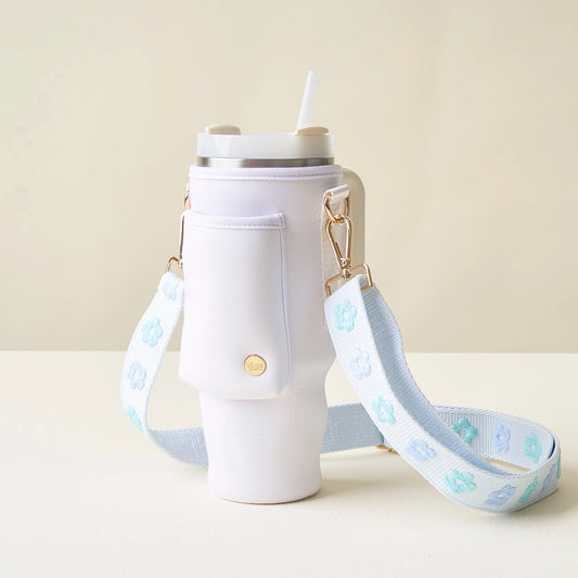 White Tumbler Sling Bag