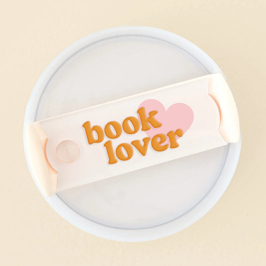 Book Lover Tumbler Lid Tag