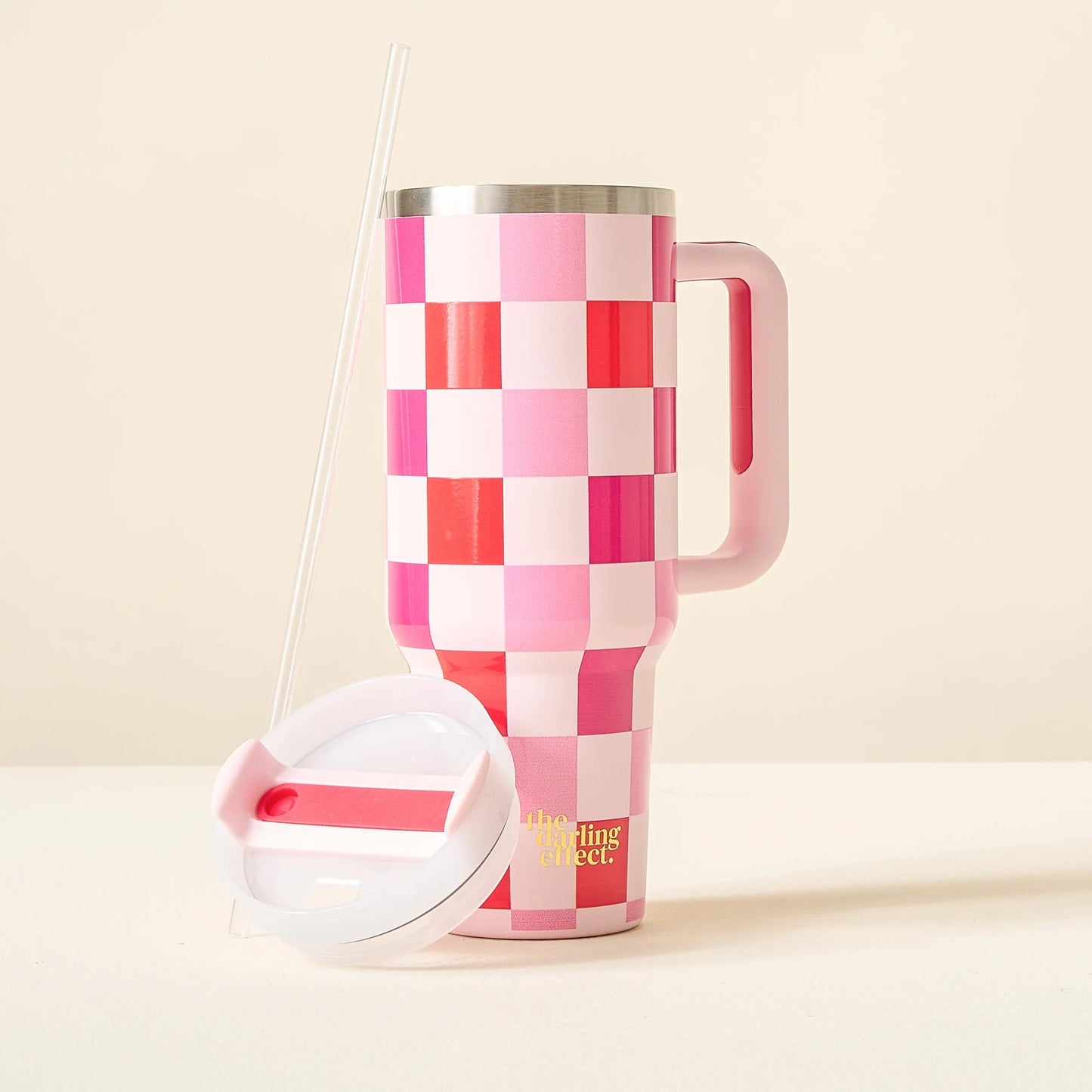 Sweetheart Check Tumbler