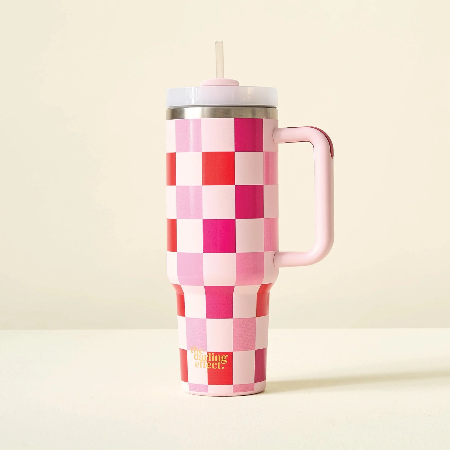 Sweetheart Check Tumbler