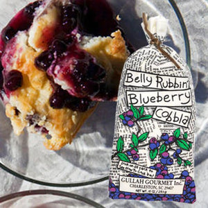 Belly Rubbin' Blueberry Cobbla