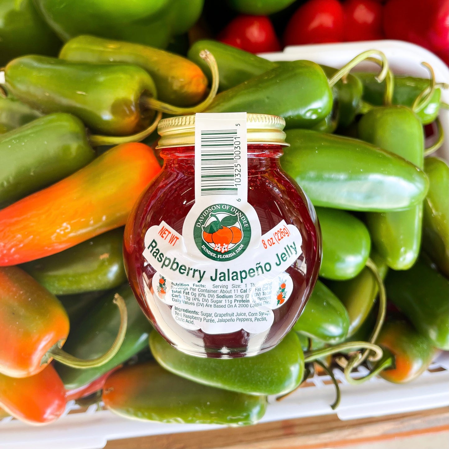 Raspberry Jalapeno Jelly