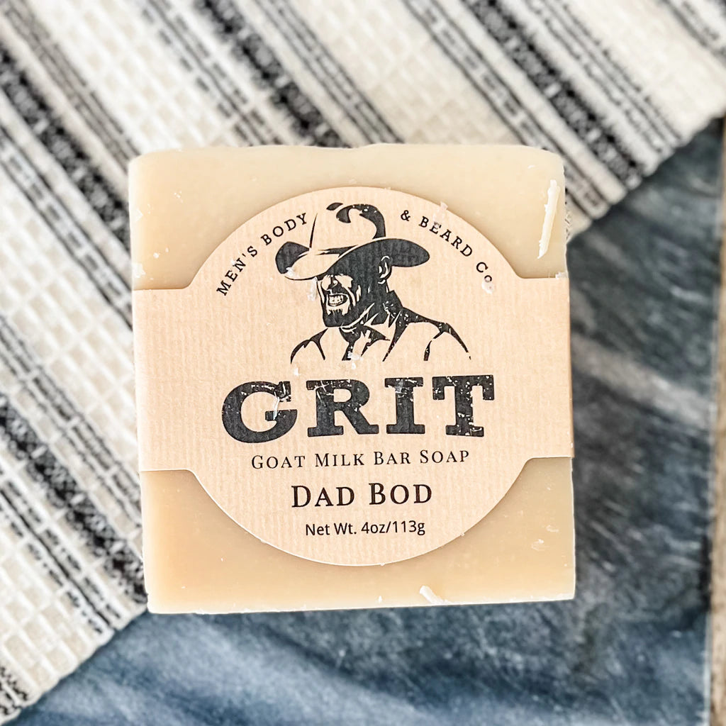 Dad Bod GRIT Goat Milk Bar Soap
