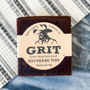 Southern Ties GRIT Goat Milk Bar Soap