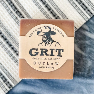 Outlaw GRIT Goat Milk Bar Soap