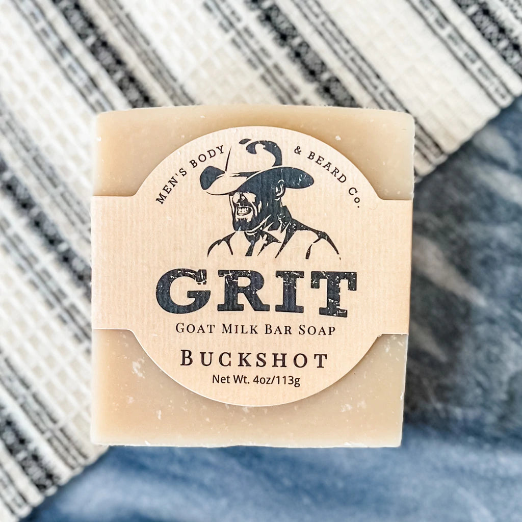 Buckshot GRIT Goat Milk Bar Soap