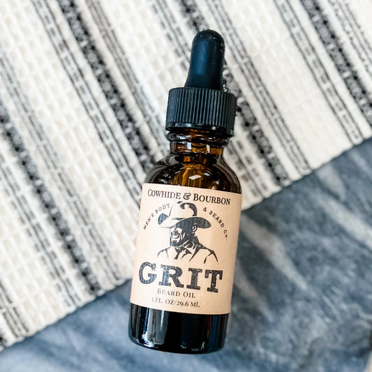 Cowhide & Bourbon GRIT Beard Oil