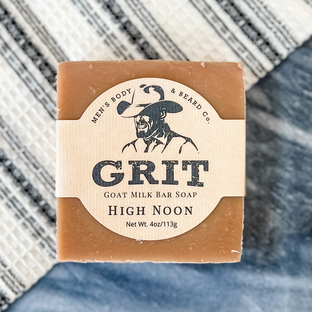 High Noon GRIT Goat Milk Bar Soap